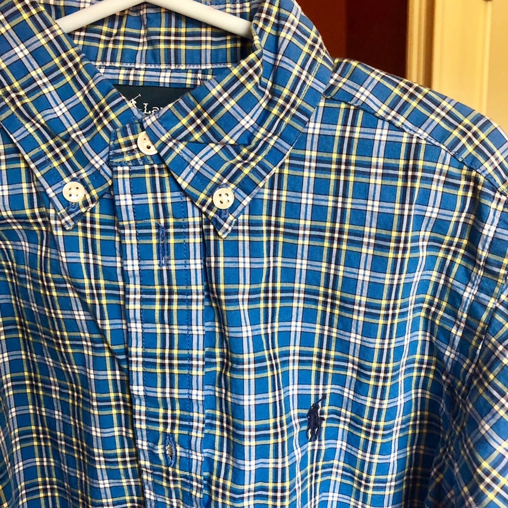 Boys Ralph Lauren button down size 7